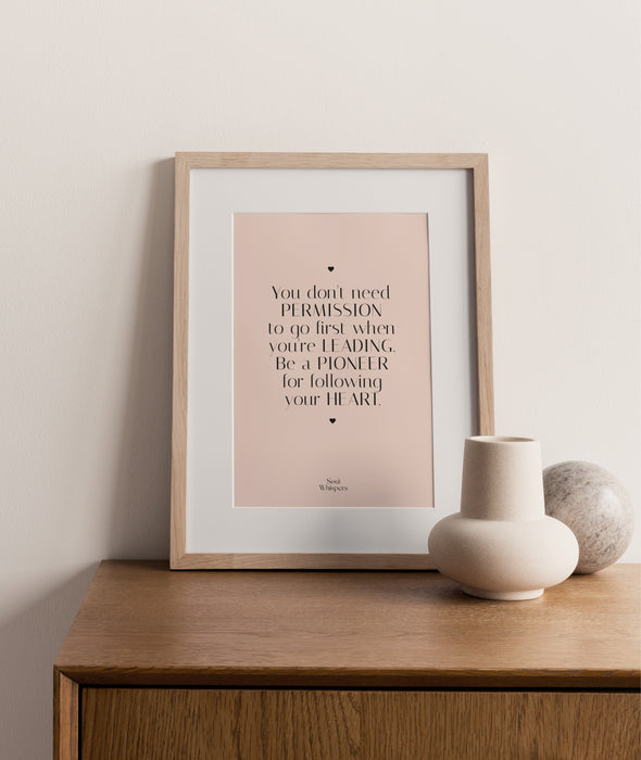 "Pioneer" Print